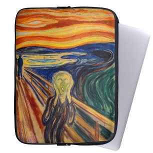 Housse Pour Ordinateur Portable Edvard Munch - Le cri 1910