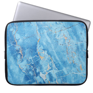Housse Pour Ordinateur Portable Élégance du marbre : Surface texturée naturelle.