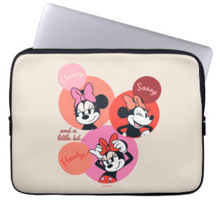 Housse Pour Ordinateur Portable Élégante, Sassy et un peu tape-à-l'œil Minnie