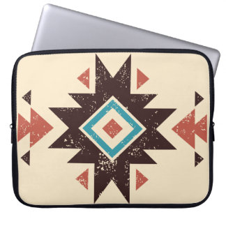 Housse Pour Ordinateur Portable Emblème diamant boho