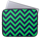Emerald, Grand Motif Chevron bleu marine ZigZag