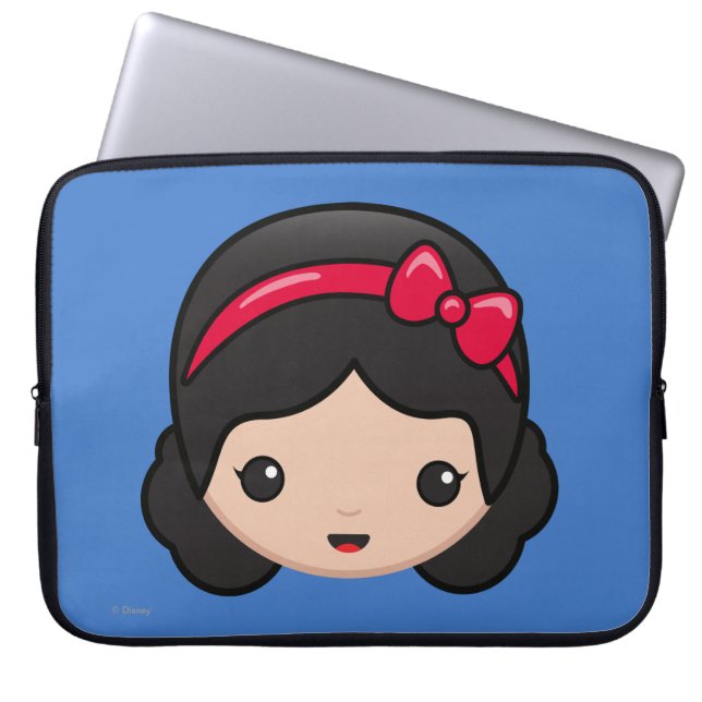 Housse Pour Ordinateur Portable Emoji Blanche Neige (Devant)