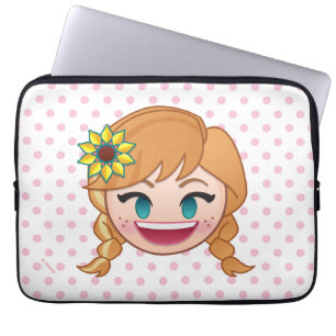 Housse Pour Ordinateur Portable Emoji gelé Anna
