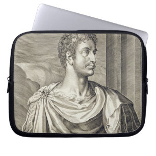 Housse Pour Ordinateur Portable Empereur de D. Octavius Augustus (ANNONCE 63 AVANT