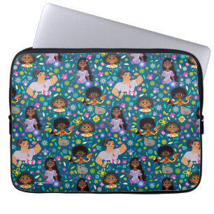 Housse Pour Ordinateur Portable Encanto Floral Character Motif