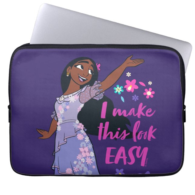 Housse Pour Ordinateur Portable Encanto | Isabela - J'Ai Rendu Ça Facile (Devant)