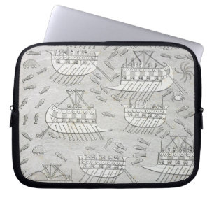 Housse Pour Ordinateur Portable Ennemis des Assyriens prenant le refuge dans des