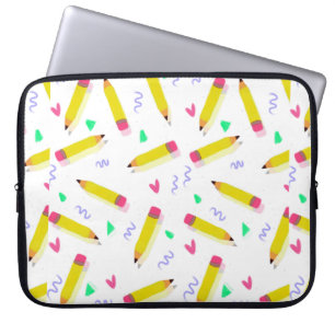 Housse Pour Ordinateur Portable Enseignant d'art préscolaire bon fin d'année Ensei