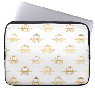 Housse Pour Ordinateur Portable Entraîneur d'or Cinderella Princess Royal Magic
