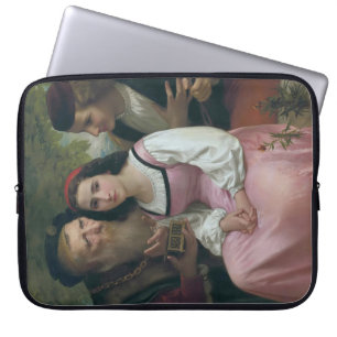 Housse Pour Ordinateur Portable Entre richesse et amour (par Bouguereau)