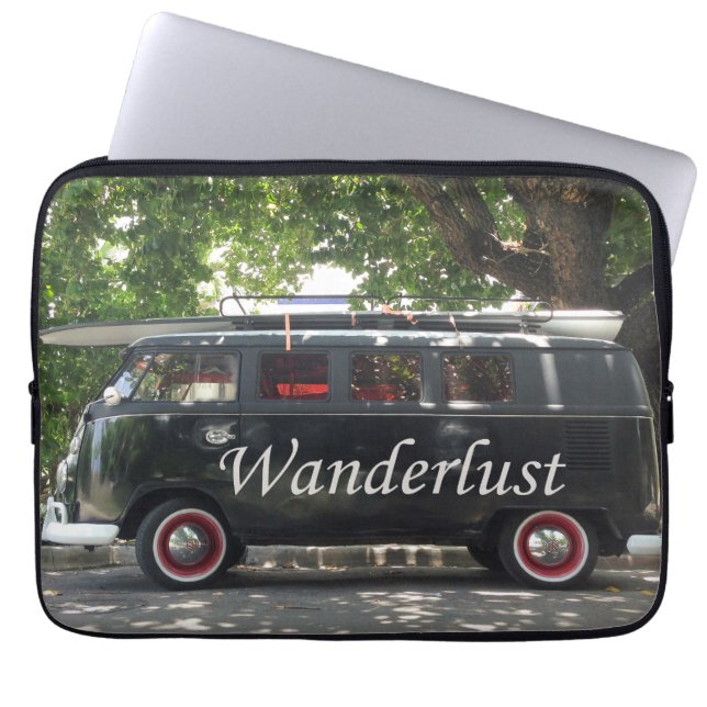 Housse Pour Ordinateur Portable Envie de voyager (Devant)