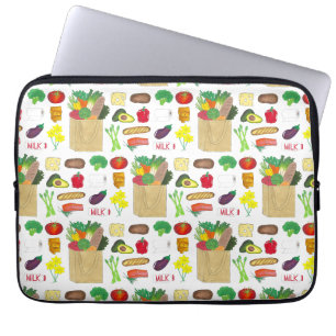 Housse Pour Ordinateur Portable Épicerie de Greenmarket Shopping Fruit Légumes Ali