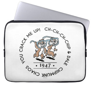 Housse Pour Ordinateur Portable Équipage Chipmunk Chaos