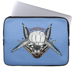 Housse Pour Ordinateur Portable Équipe de suicide   Boomerang Poist Tattoo Art