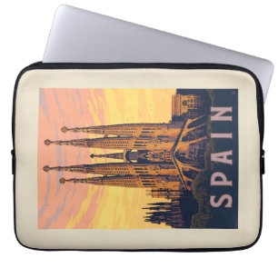 Housse Pour Ordinateur Portable Espagne   Familia Sagrada