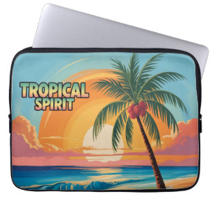 Housse Pour Ordinateur Portable Esprit Tropical
