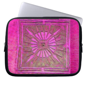 Housse Pour Ordinateur Portable ÉTOILE DU MATIN, Rose, Noir, Fuchsia
