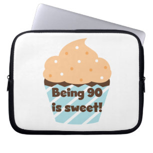 Housse Pour Ordinateur Portable Etre 90 est Sweet Birthday T-shirts et cadeaux