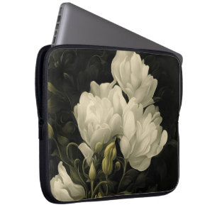 Housse Pour Ordinateur Portable Étude d'une pivoine