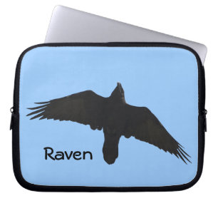 Housse Pour Ordinateur Portable Étui Électronique Faune Corbeau Corneille Oiseau S
