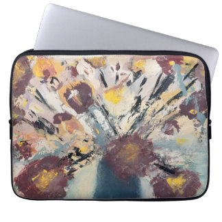 Housse Pour Ordinateur Portable Étui pour ordinateur portable à motif floral abstr
