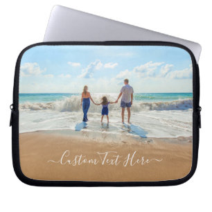 Housse Pour Ordinateur Portable Étui pour ordinateur portable avec photo et texte