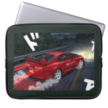 Étui pour ordinateur portable de style anime dériv