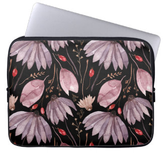 Housse Pour Ordinateur Portable Étui pour ordinateur portable Fleurs de lotus lava