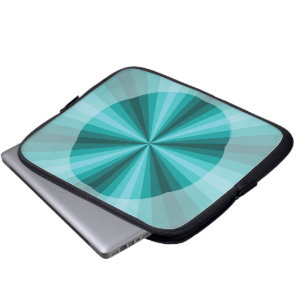 Housse Pour Ordinateur Portable Étui pour ordinateur portable Optical Illusion Aqu