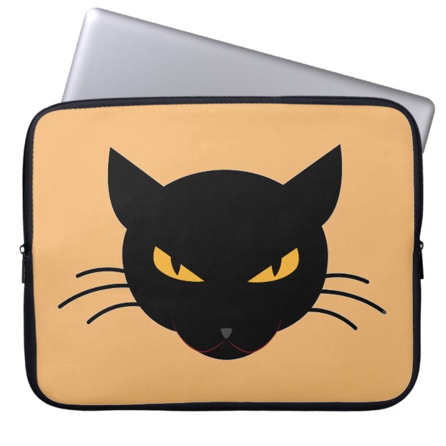Housse Pour Ordinateur Portable Evil Kitty (Devant)