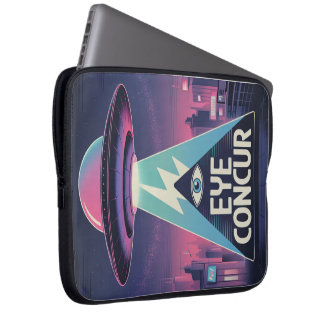 HOUSSE POUR ORDINATEUR PORTABLE EYE CONCUR ALIEN PYRAMID POWER