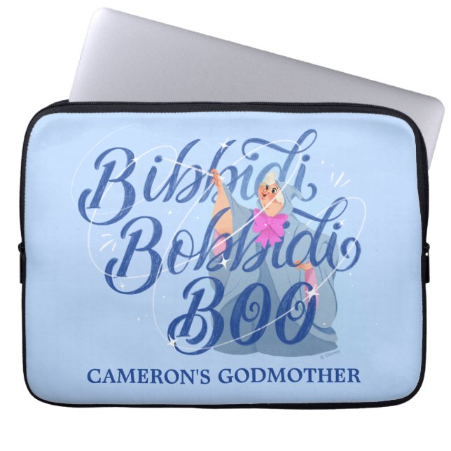Housse Pour Ordinateur Portable Fairy Godmother - Bibbidi Bobbidi Boo (Devant)