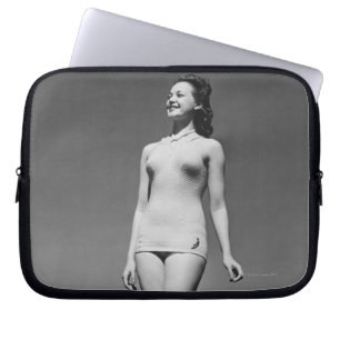 Housse Pour Ordinateur Portable Femme dans le maillot de bain