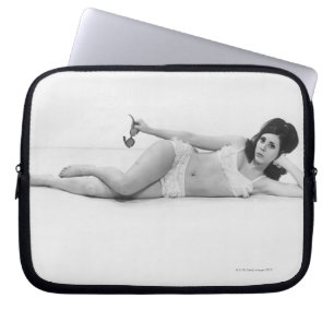 Housse Pour Ordinateur Portable Femme dans les vêtements de bain