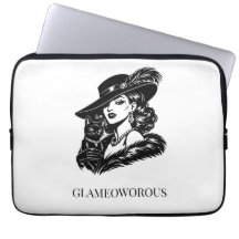 Femme Glamour avec Illustration de Mode Féline