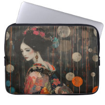 Femme pensive en Kimono