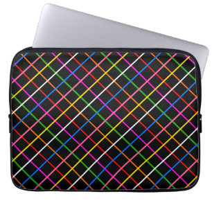 Housse Pour Ordinateur Portable Fenêtre couleur Arrière - plan noir Conception pré