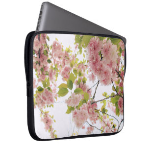 Housse Pour Ordinateur Portable fermeture pétale rose