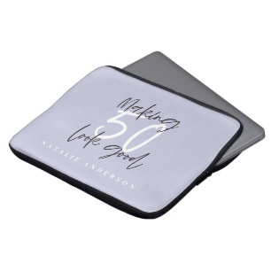 Housse Pour Ordinateur Portable Fête de 50 ans en or
