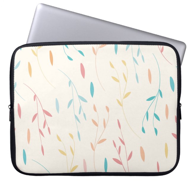 Housse Pour Ordinateur Portable feuille d'arbre (Devant)