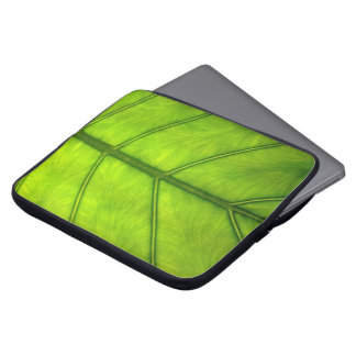 Housse Pour Ordinateur Portable Feuille de forêt tropicale