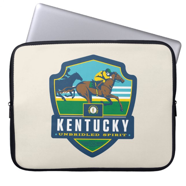 Housse Pour Ordinateur Portable Fierté de l'État | Kentucky (Devant)