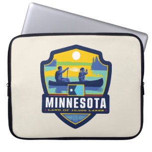 Housse Pour Ordinateur Portable Fierté de l'État Minnesota