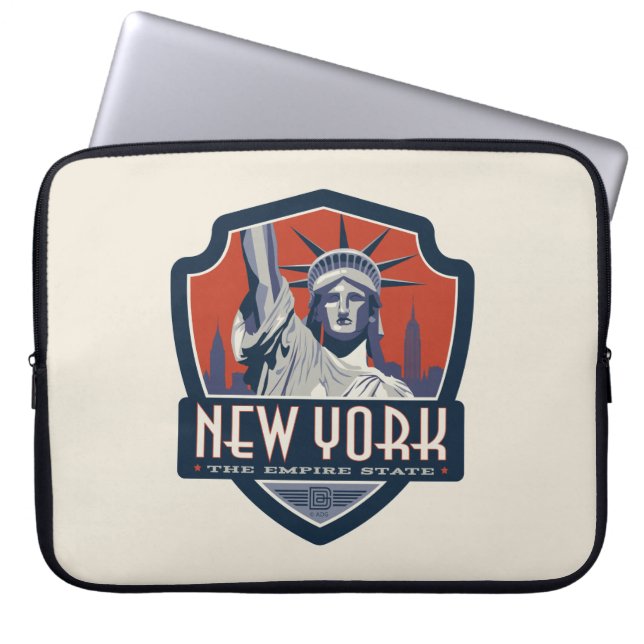 Housse Pour Ordinateur Portable Fierté de l'État | New York (Devant)