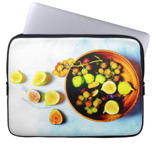 Housse Pour Ordinateur Portable "Figes Et Fruits De Raisins" Belle Photo. Commande