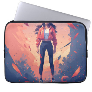 HOUSSE POUR ORDINATEUR PORTABLE FILLE DE PUISSANCE