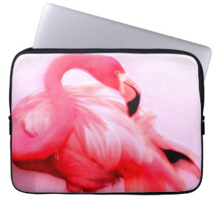 Housse Pour Ordinateur Portable Flamant rose rose