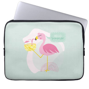 Housse Pour Ordinateur Portable Flamenco Hola Verano