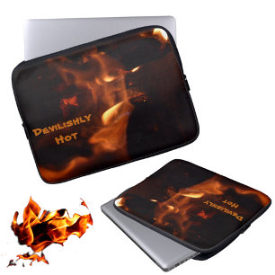 Housse Pour Ordinateur Portable Flammes dévastatrices
