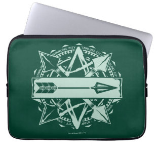 Housse Pour Ordinateur Portable Flèche   Insigne de flèche de la ville de Starling